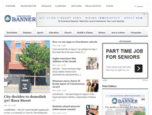 Tablet Screenshot of dorchesterbanner.com
